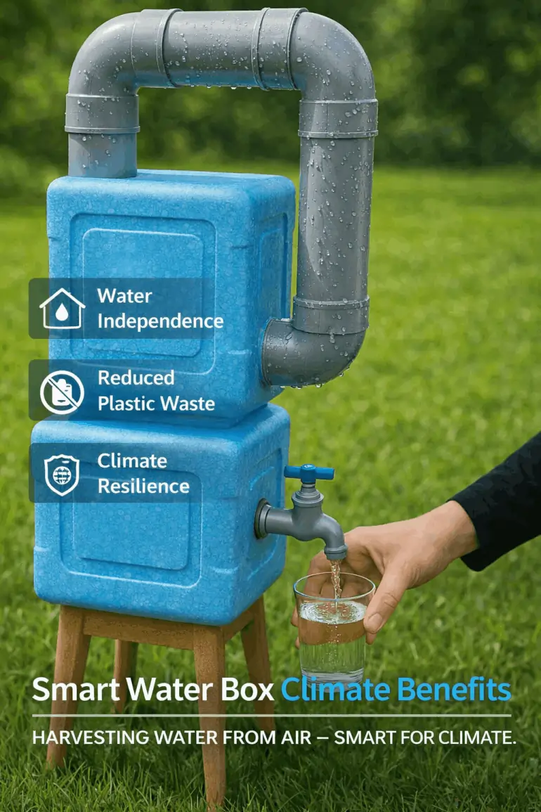 Smart Water Box Climate Benefits